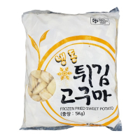 유탕 고구마 튀김 1박스(5kg*2봉/약500개입)